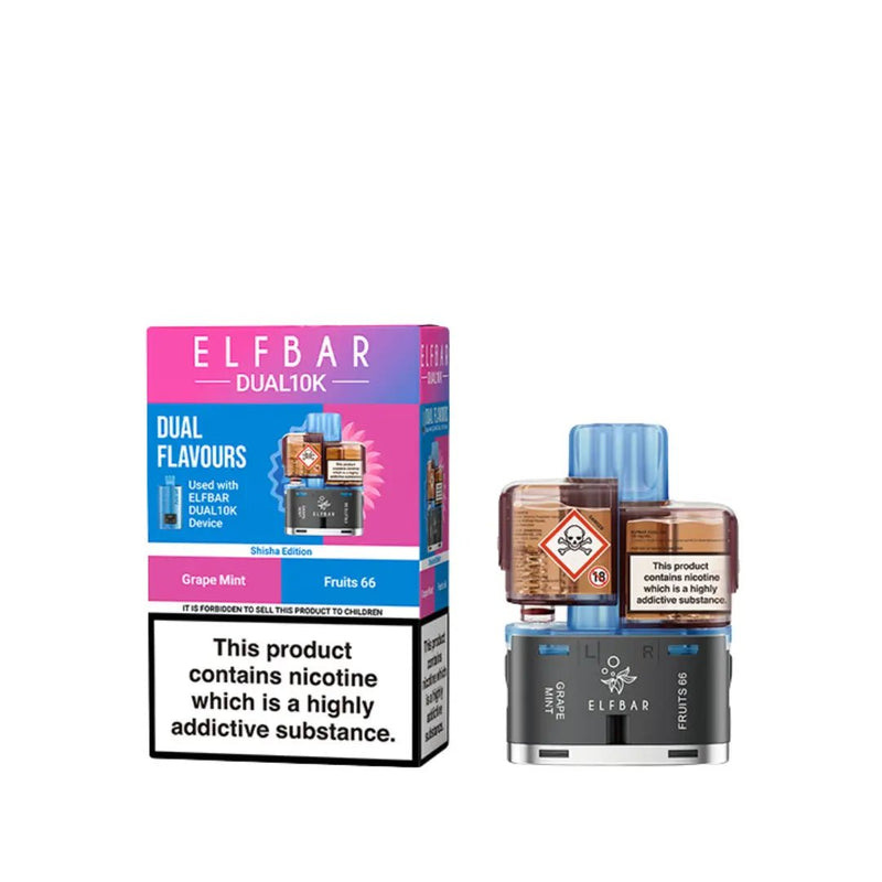 Elf Bar Dual 10K Refill Pods - Vape Smoke