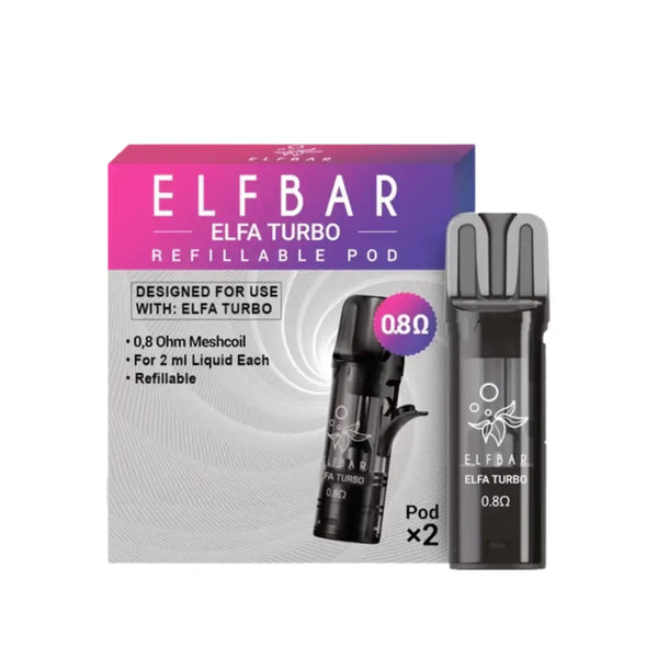 Elf Bar Elfa Turbo Refillable Vape Pod