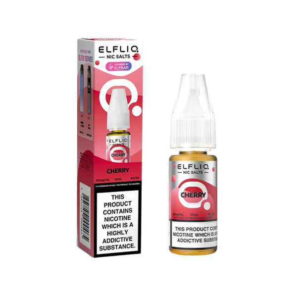Elf Bar Elfliq Cherry 10ml Nic Salt E-liquid