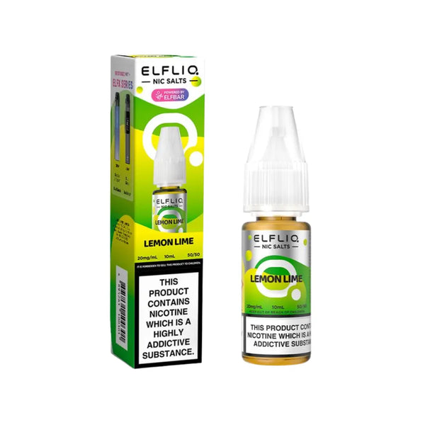 Elf Bar Elfliq Lemon & Lime 10ml Nic Salt E-liquid