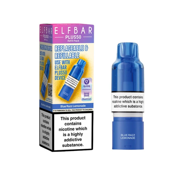 Elf Bar Plus Blue Razz Lemonade Refill Pod