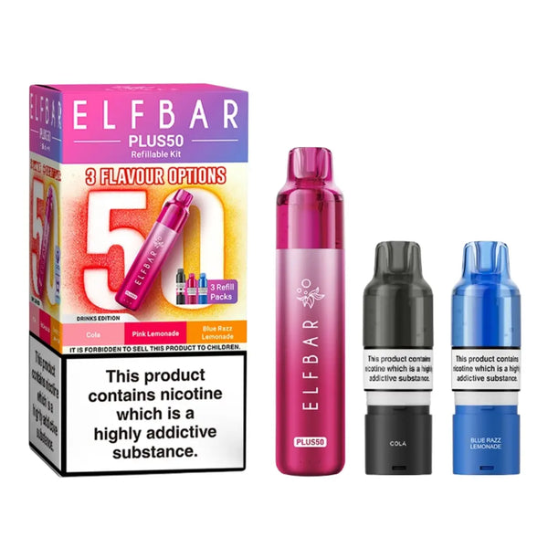 Elf Bar Plus 50 Prefilled Pod Kit