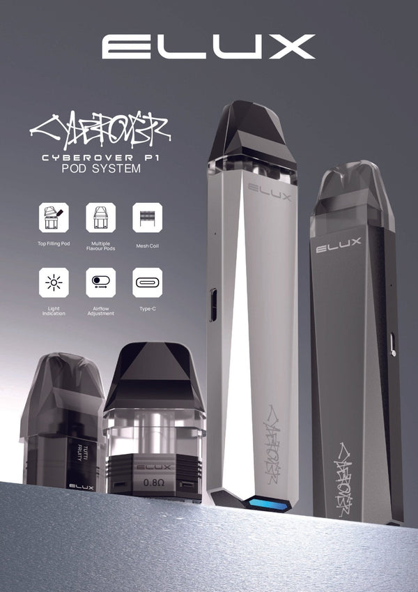 Elux Cyberover P1 Refillable Starter Pod Vape Kit