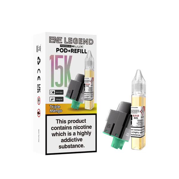 Elux ENE Legend 15K Triple Mango Refill Pod