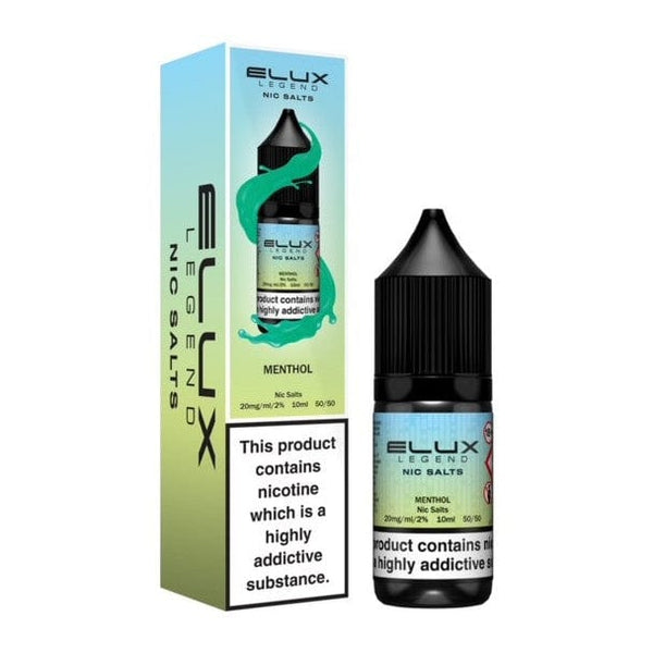 Elux Legend Nic Salts - 10ml E-liquids - Box of 10