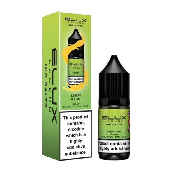 Elux Legend Nic Salts - 10ml E-liquids - Box of 10