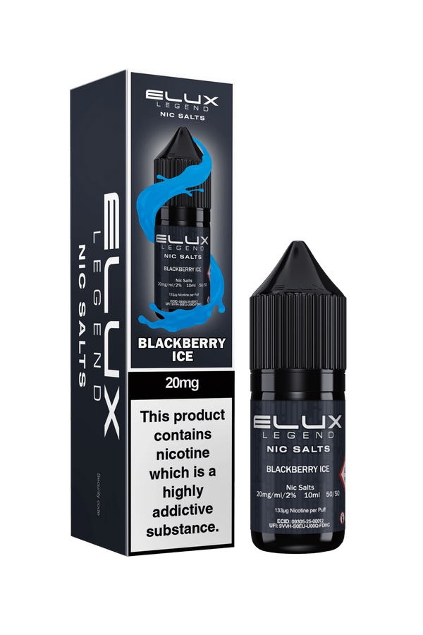Elux Legend Nic Salts - 10ml E-liquids - Box of 10