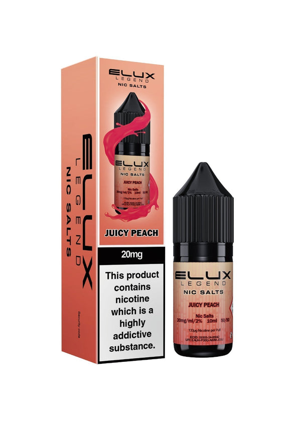 Elux Legend Nic Salts - 10ml E-liquids - Box of 10