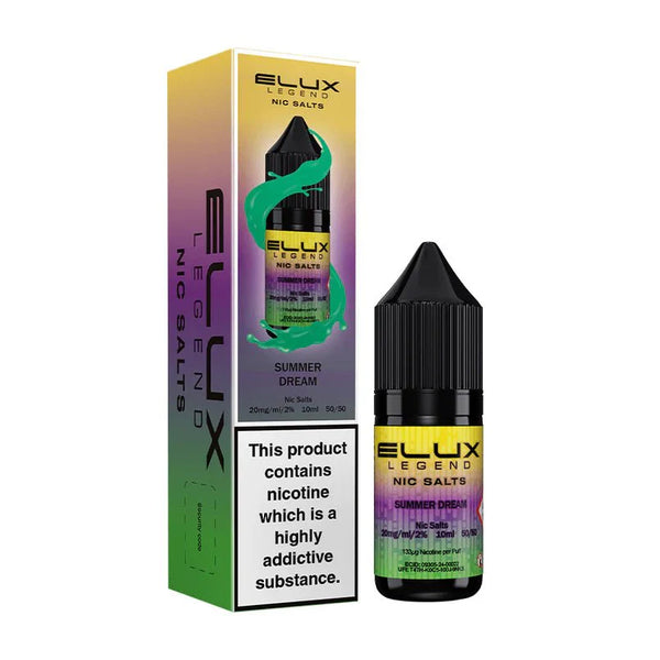 Elux Legend Nic Salts - 10ml E-liquids - Box of 10