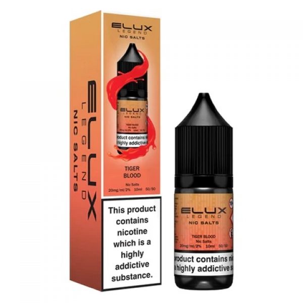 Elux Legend Nic Salts - 10ml E-liquids - Box of 10