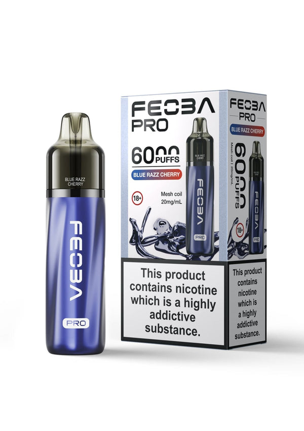 Feoba Pro 6000+ Disposbale Vape Kit - Box of 5