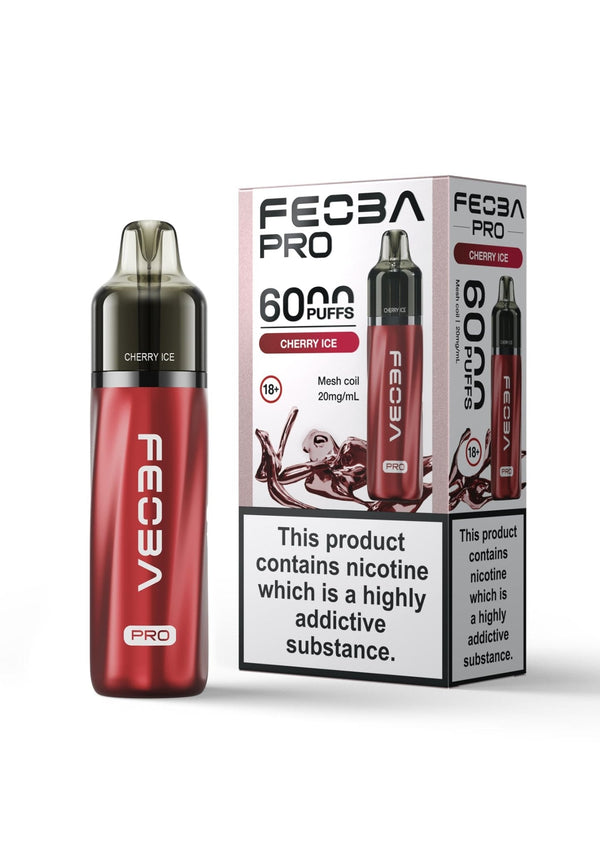 Feoba Pro 6000+ Disposbale Vape Kit - Box of 5