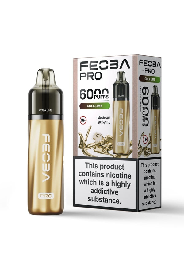 Feoba Pro 6000+ Disposbale Vape Kit - Box of 5