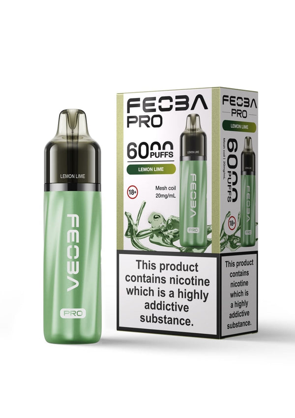 Feoba Pro 6000+ Disposbale Vape Kit - Box of 5