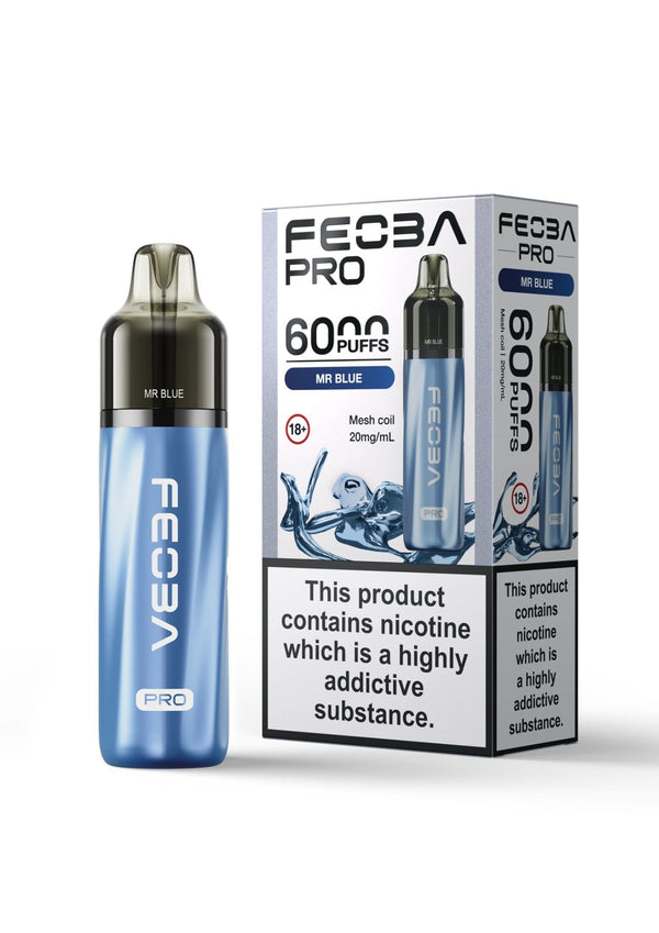 Feoba Pro 6000+ Disposbale Vape Kit - Box of 5