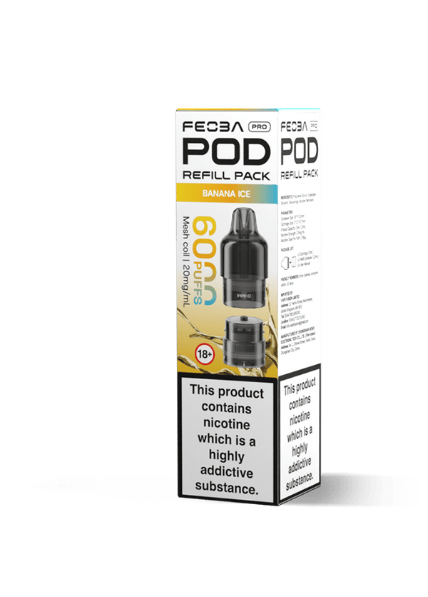 Feoba Pro 6000 Replacement Pods Box of 5