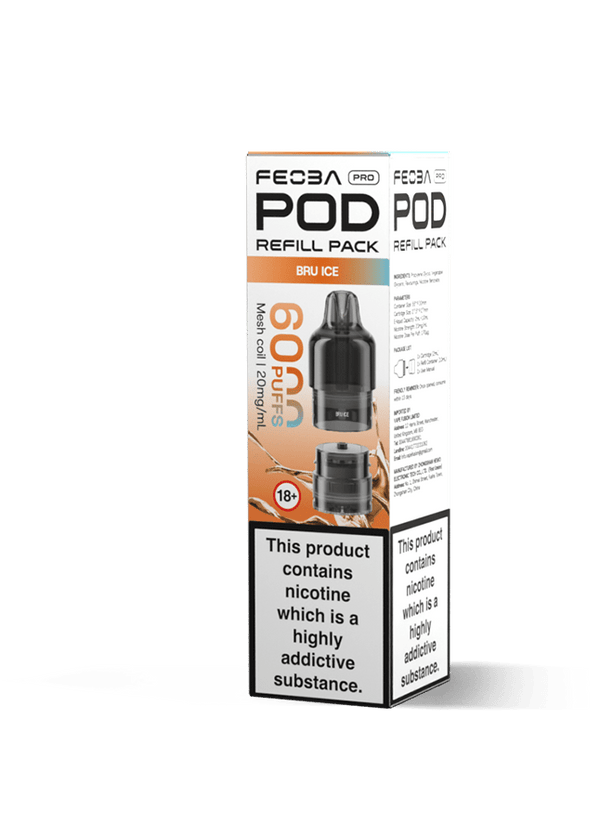 Feoba Pro 6000 Replacement Pods Box of 5