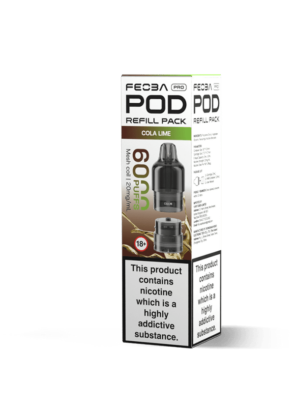 Feoba Pro 6000 Replacement Pods Box of 5