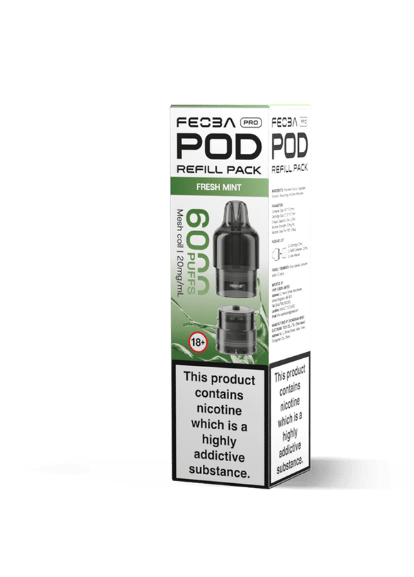 Feoba Pro 6000 Replacement Pods Box of 5