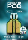 Feoba Pro 6000 Replacement Pods Box of 5