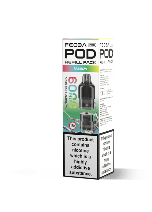 Feoba Pro 6000 Replacement Pods Box of 5