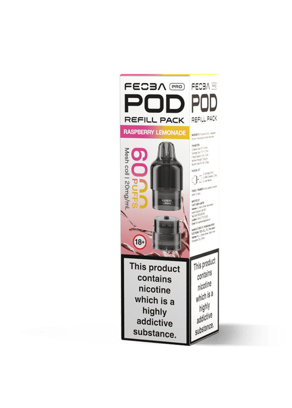 Feoba Pro 6000 Replacement Pods Box of 5