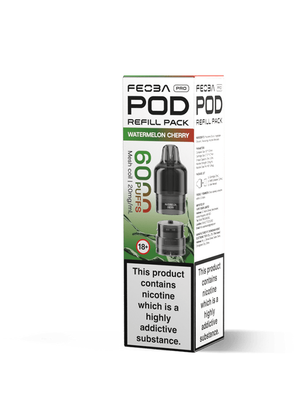 Feoba Pro 6000 Replacement Pods Box of 5