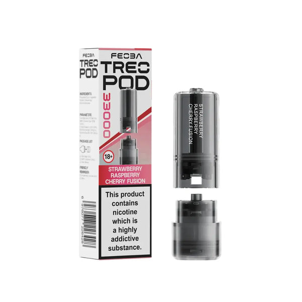 Feoba Treo Strawberry Raspberry Cherry Fusion Refill Pods