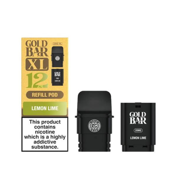 Gold Bar XL Lemon Lime Refill Pods