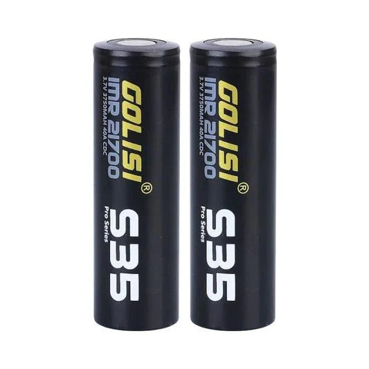 Golisi S35 - 21700 Battery - 40A 3750mAh - Pack of 2