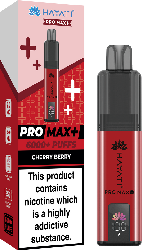 Hayati Pro Max+ 6000 Vape Kit - Box of 5