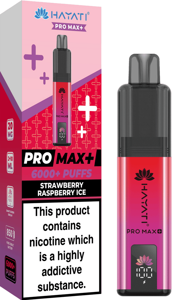 Hayati Pro Max+ 6000 Vape Kit - Box of 5