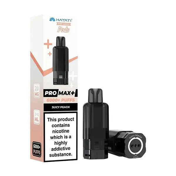 Hayati Pro Max Plus 6000 Pre-filled Pods - Box of 5