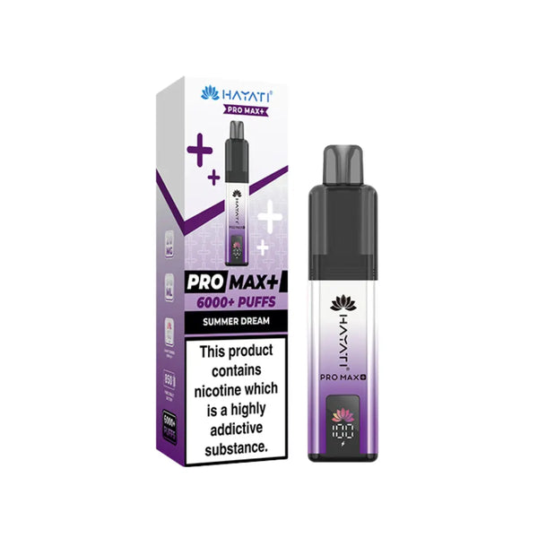 Hayati Pro Max Plus 6000 Prefilled Pod Kit