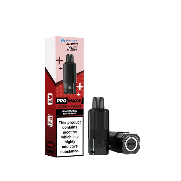 Hayati Pro Max Plus 6000 Blackberry Raspberry Refill Pods