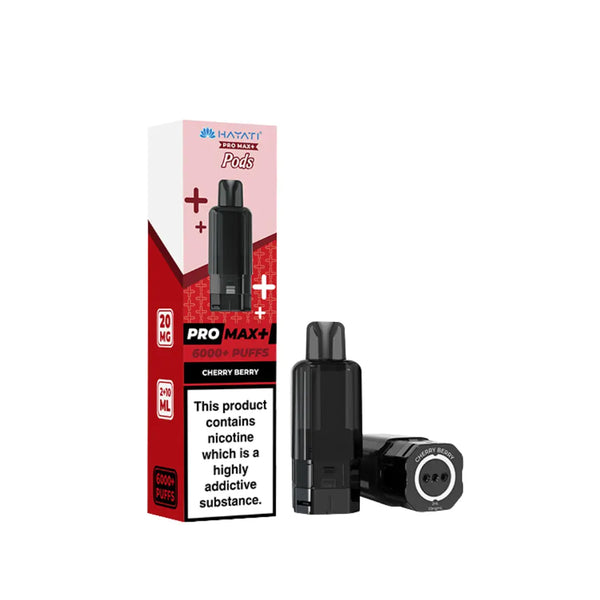Hayati Pro Max Plus 6000 Cherry Berry Refill Pods