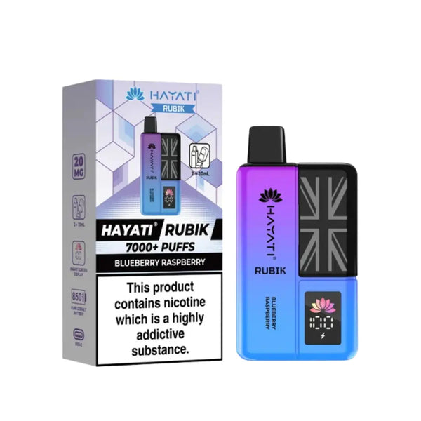 Hayati Rubik 7000 Puff Prefilled Pod Vape Kit