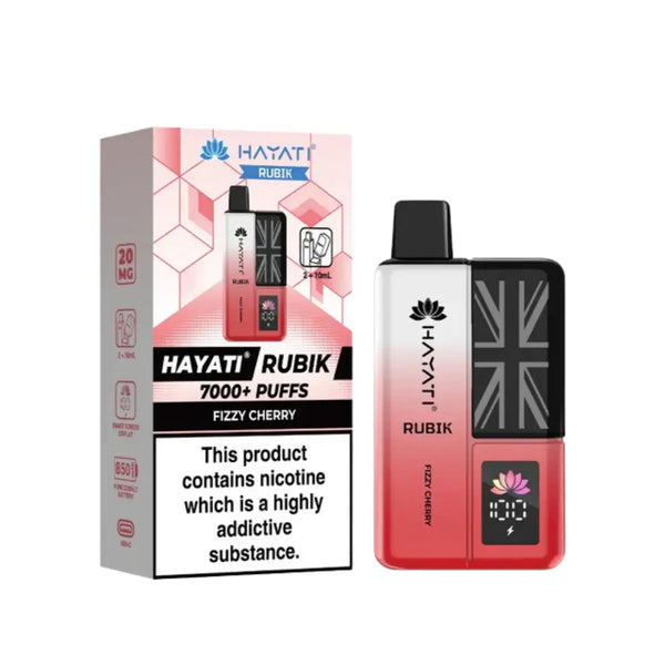 Hayati Rubik 7000 Puff Prefilled Pod Vape Kit