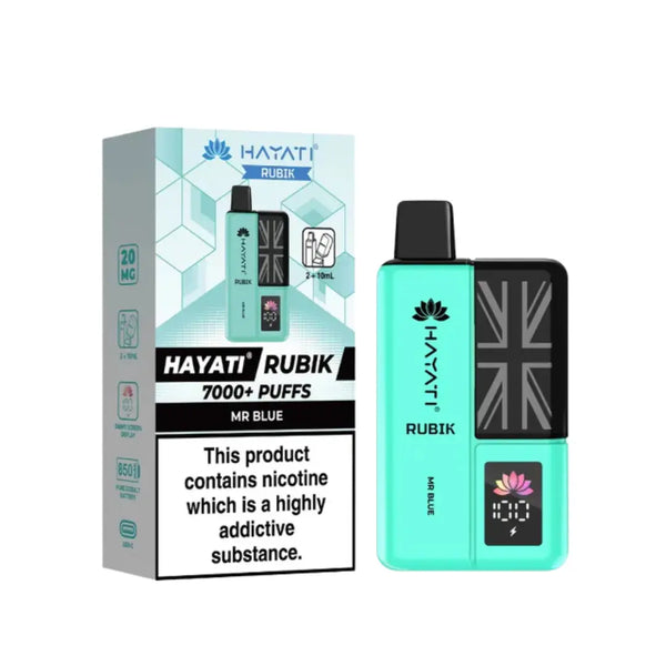Hayati Rubik 7000 Puff Prefilled Pod Vape Kit