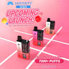 Hayati Rubik 7000 Puffs Prefilled Pod Vape Kit - Pack of 5