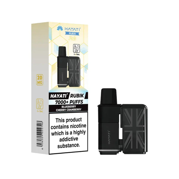 Hayati Rubik 7000 Blueberry Cherry Cranberry Refill Pod