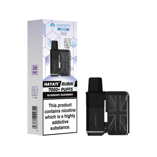 Hayati Rubik 7000 Blueberry Raspberry Refill Pod