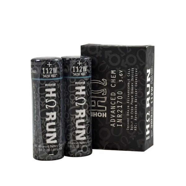 Hohm Tech RUN 21700 Batteries Twin Pack