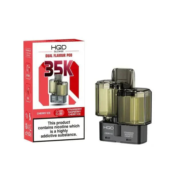 HQD Glow Air 35K Prefilled Pods Pack of 5