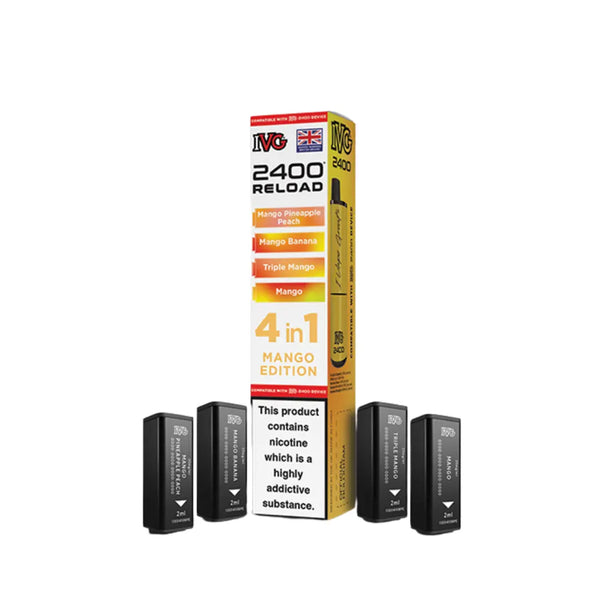 IVG 2400 Mango Edition Reload Pods