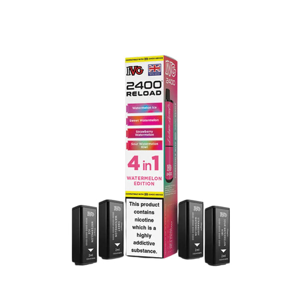 IVG 2400 Watermelon Edition Reload Pods