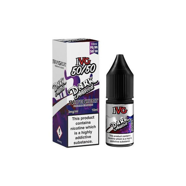 IVG 50/50 Nic Salt 10ml E-Liquids - 3mg & 6mg Box of 10