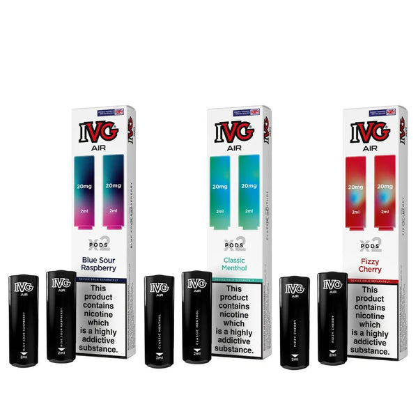 IVG AIR Prefilled Refill Pods - Vape Smoke