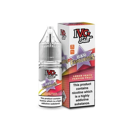 IVG Nic Salt Bar Favourite 10ml E Liquid- Pack Of 10