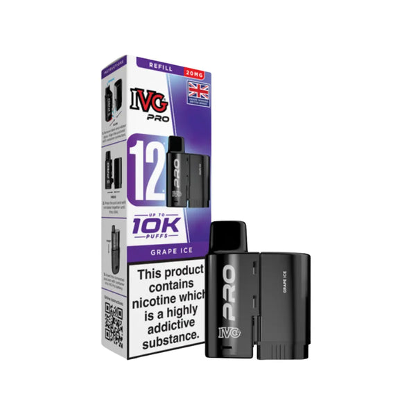 IVG Pro 12 Grape Ice Refill Pod